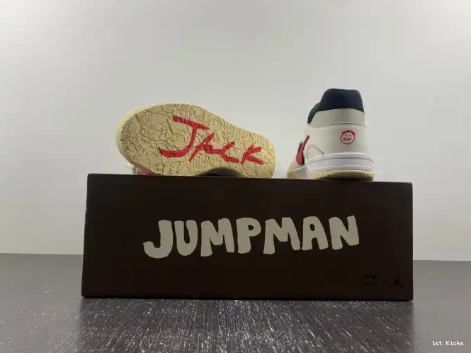 1st Kicks Shoes X JORDAN CUT TRAVIS FZ8117-100 CHECK THE SCOTT 0618